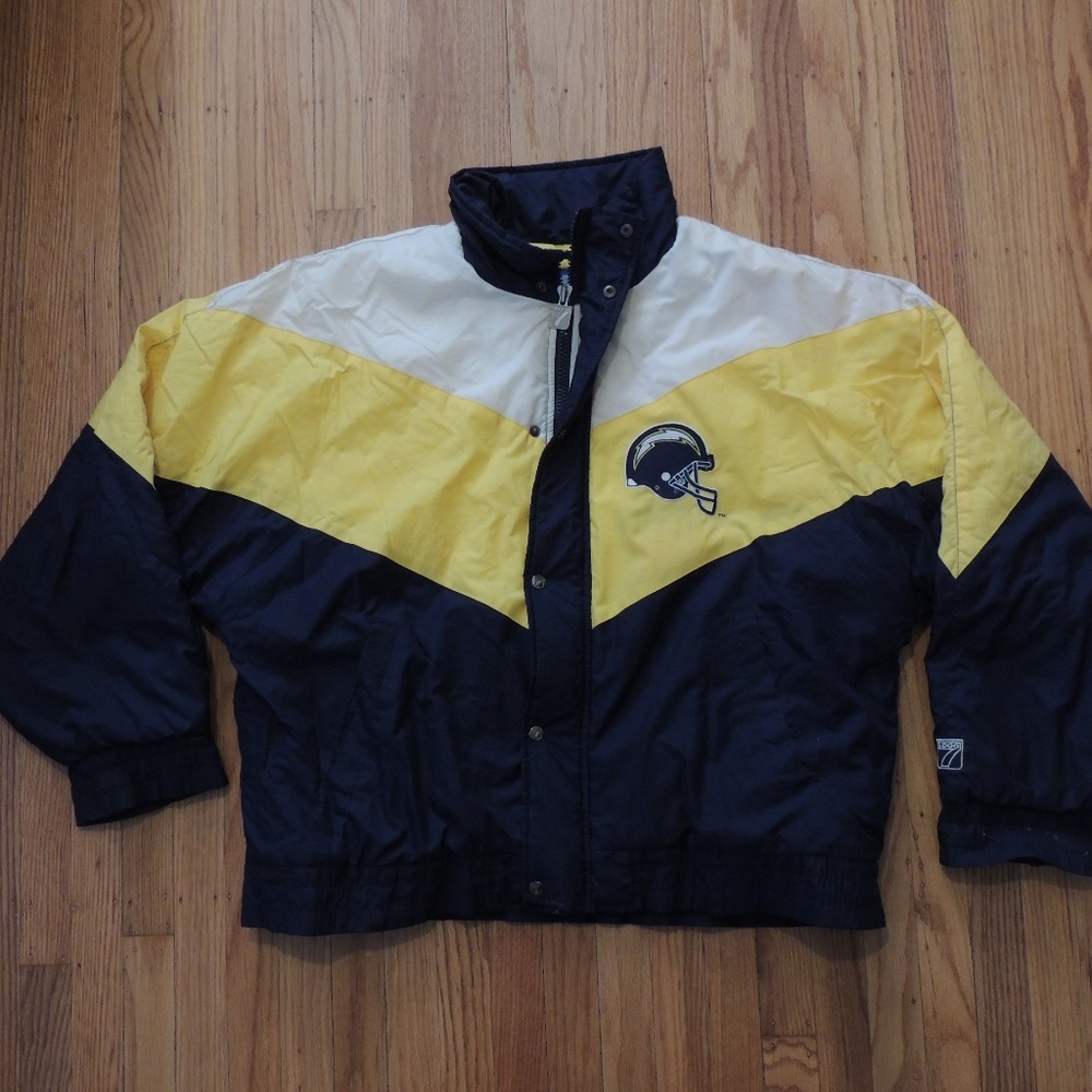 San Diego Chargers Vintage Jacket Logo 7 NFL 90s